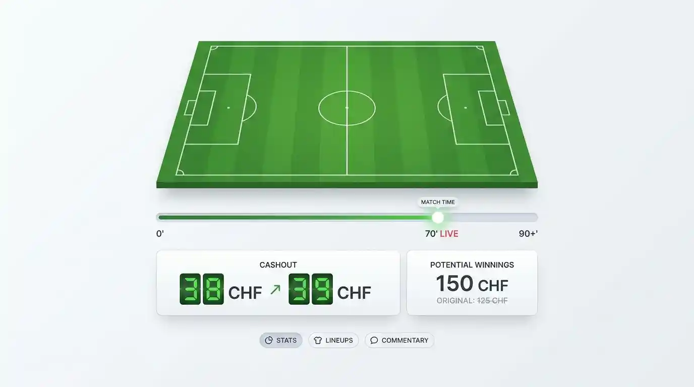 Cashout-Funktion bei Fussball-Wetten erklärt – vorzeitige Auszahlung im Livebetrieb