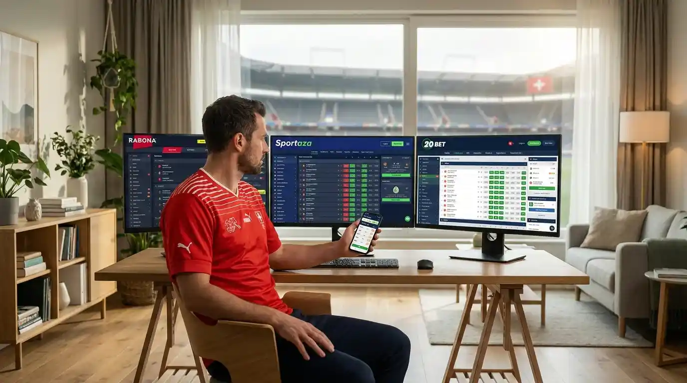 Beste Fussball-Wettanbieter Schweiz 2026 im Test und Vergleich — Quoten, CHF, App und Bonus