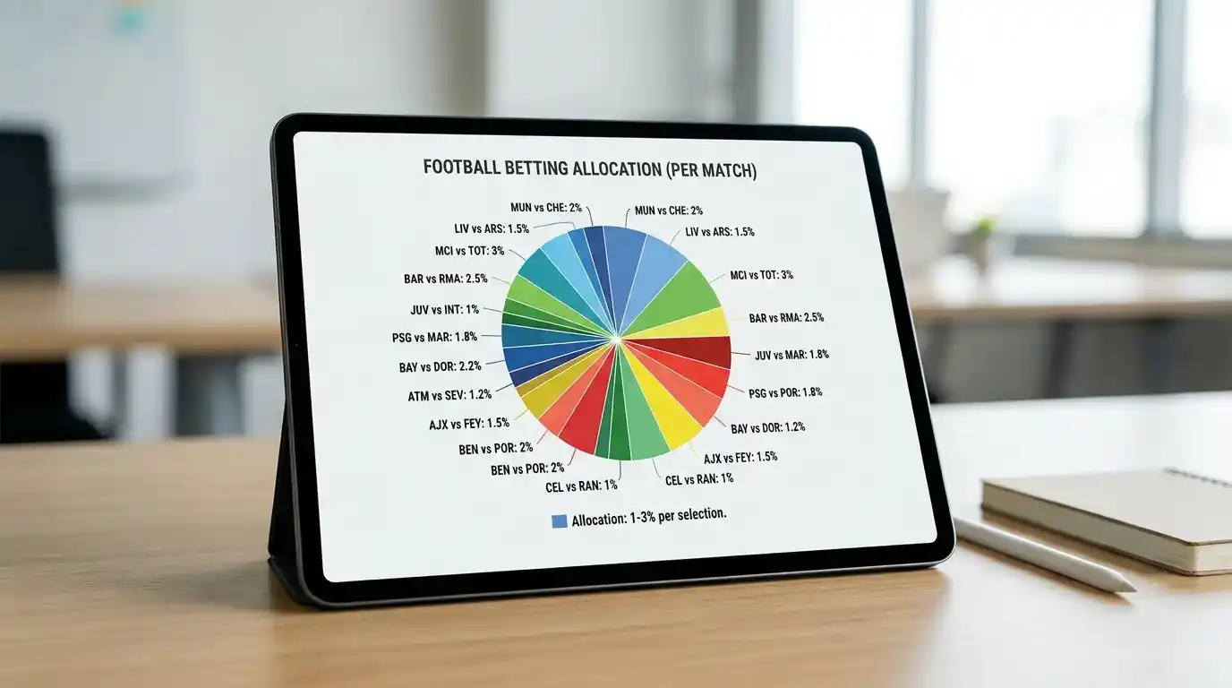 Bankroll-Strategie für Kombiwetten – prozentualer Einsatz pro Wettschein