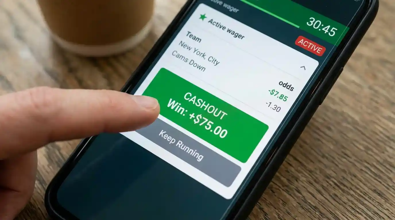 Cashout beim Fussball-Wetten erklärt — vorzeitige Auszahlung und Berechnung des Cashout-Betrags