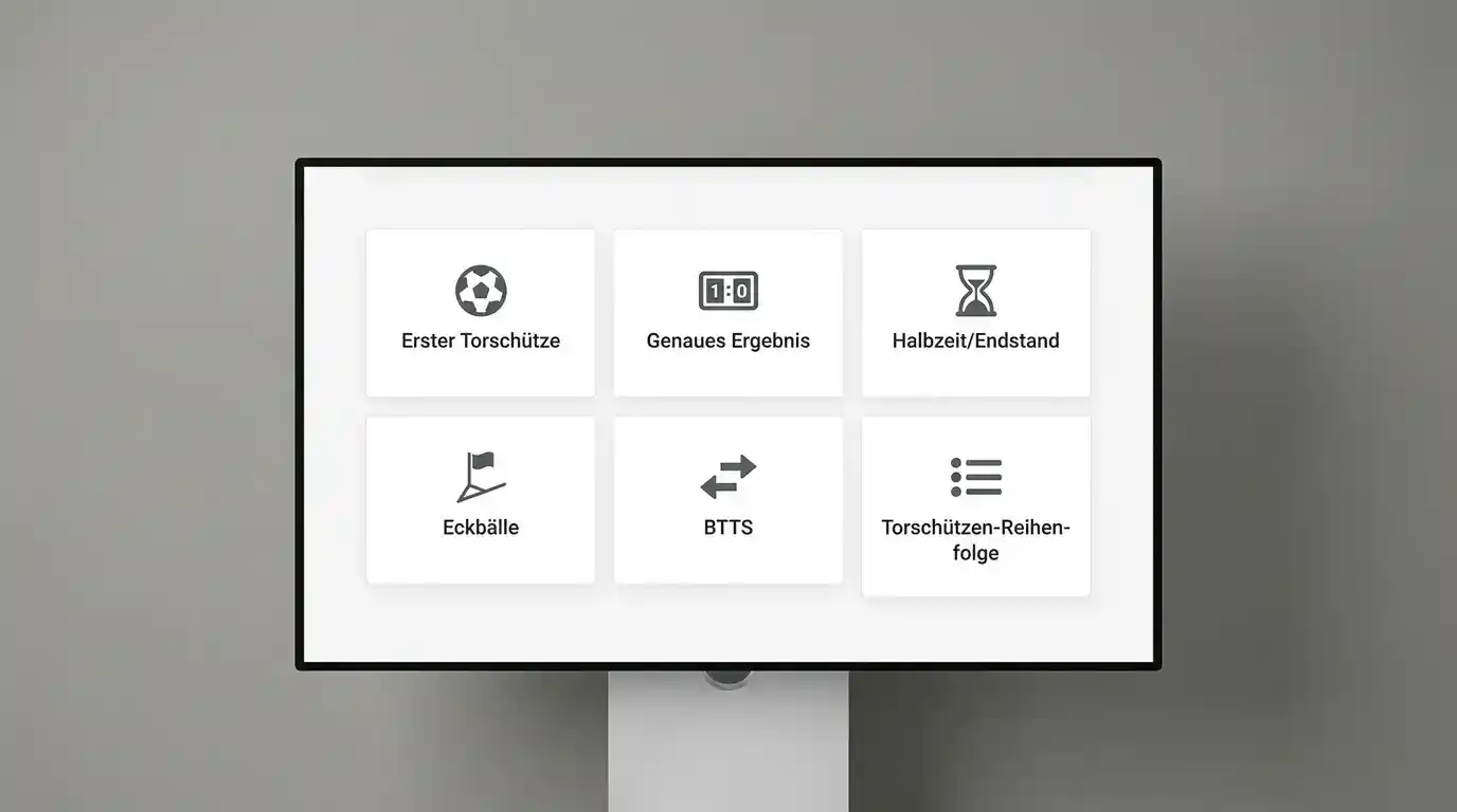 Spezialwetten Premier League Schweiz — Torschützen, Halbzeitergebnis und BTTS im Überblick