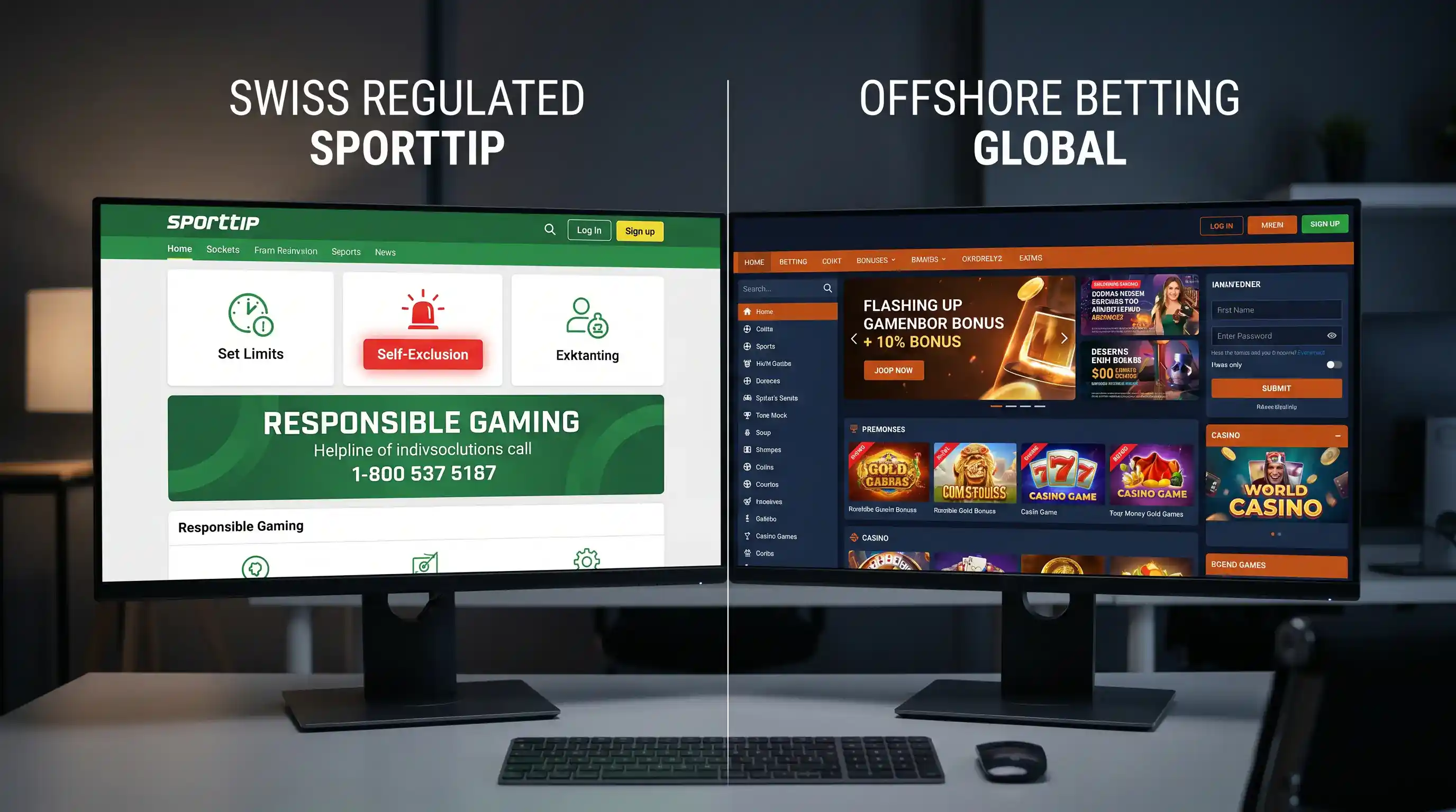 Spielerschutzlücken bei nicht-lizenzierten Wettanbietern — fehlende Schweizer Regulierung bei offshore Buchmachern