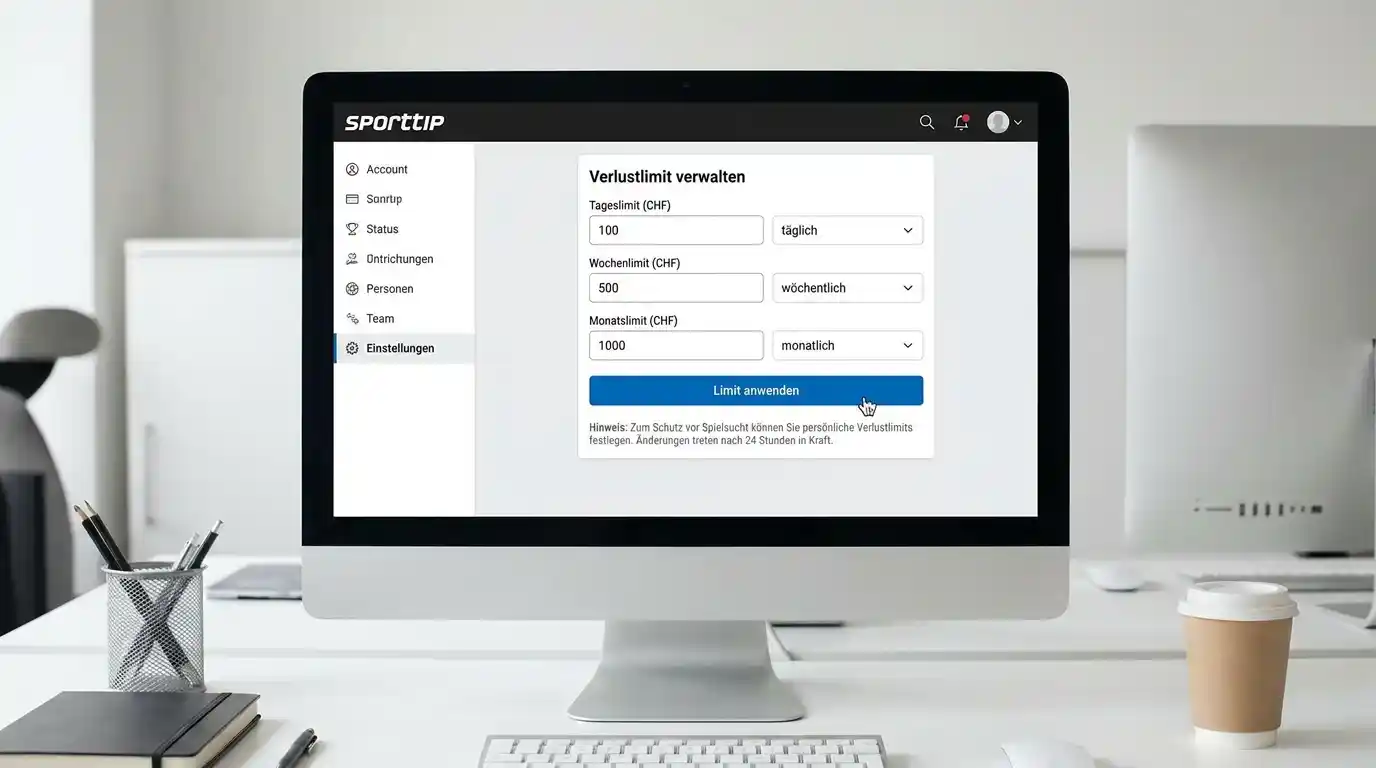 Verlustlimit-Tool bei Sporttip — Funktionsweise, Abkühlperiode und praktische Wirkung des Spielerschutz-Features