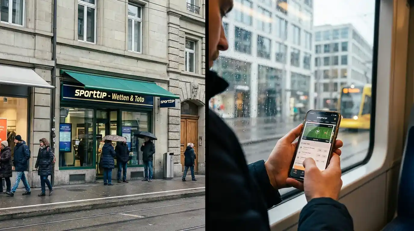 Kiosk vs. Online-Wetten in der Schweiz — Vor- und Nachteile von Sporttip am Kiosk gegenüber Online-Anbietern