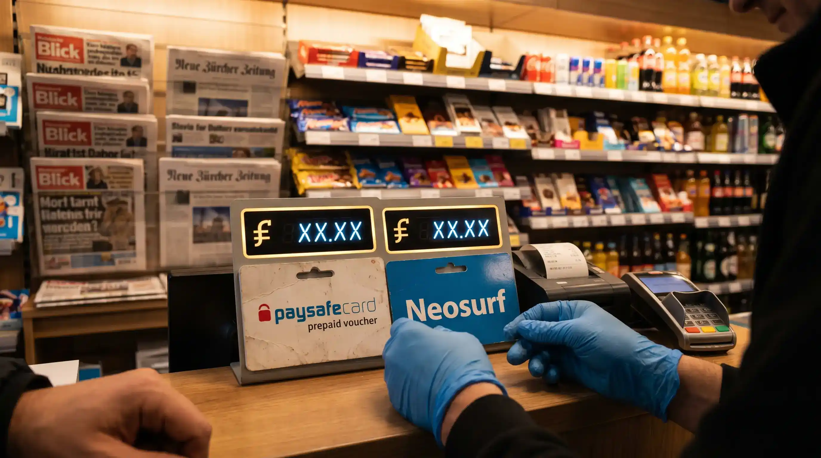 Paysafecard Neosurf Wettanbieter Schweiz Zahlungsmethoden anonym Prepaid CHF