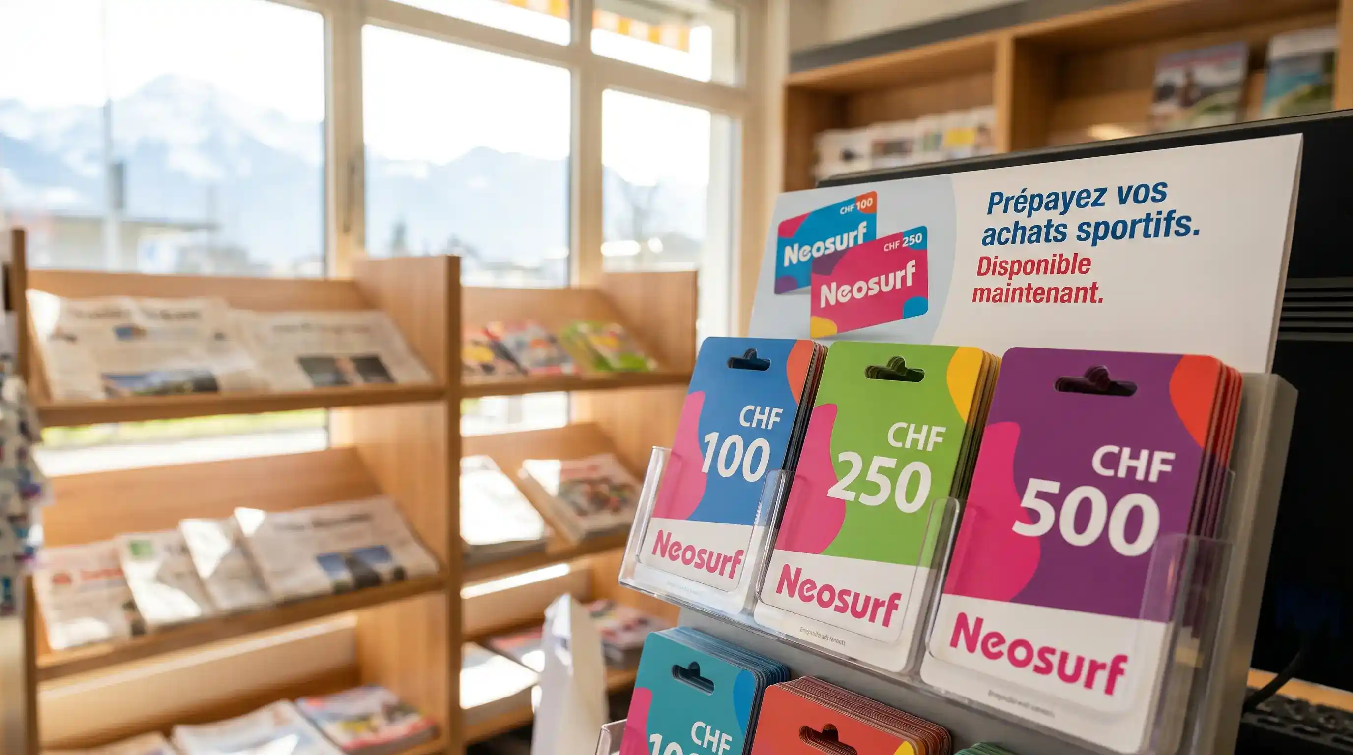 Neosurf Karten Schweizer Kiosk Wettanbieter Einzahlung — Prepaid-Option für Sportwetten ohne Kreditkarte