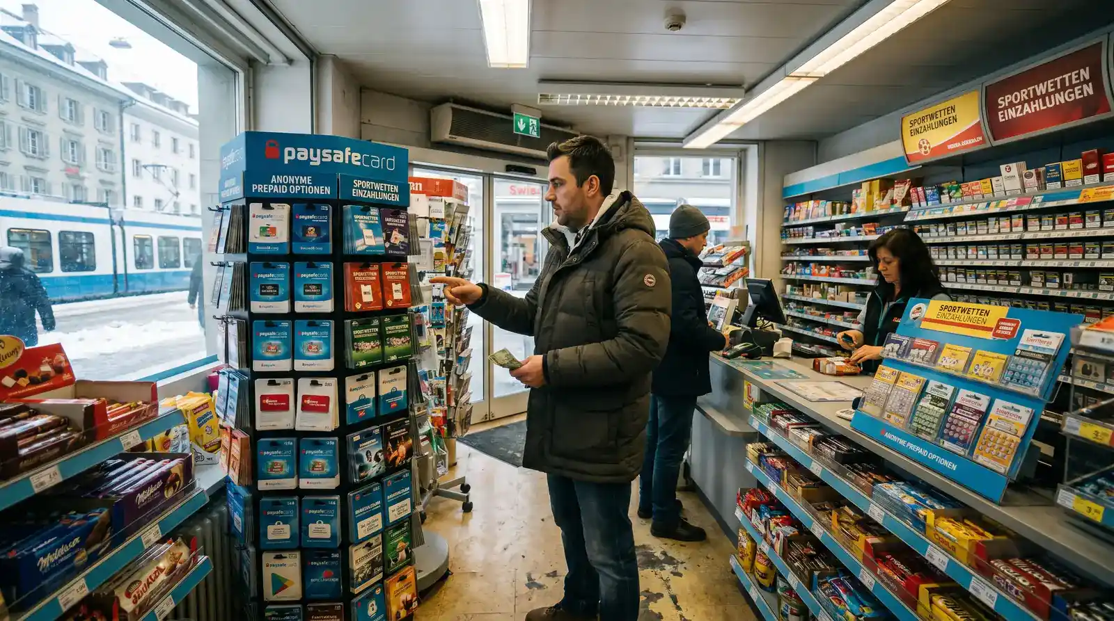 Paysafecard Neosurf Prepaid Zahlungsmethoden Schweizer Wettanbieter — anonyme Einzahlung ohne Bankkonto